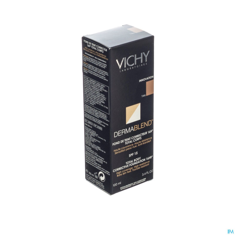 Vichy fdt dermablend total corps fonce 100ml