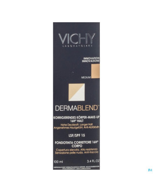 Vichy fdt dermablend total corps moyen 100ml