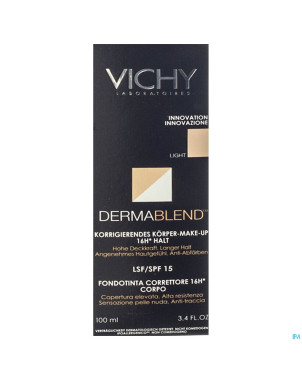 Vichy fdt dermablend total corps clair 100ml