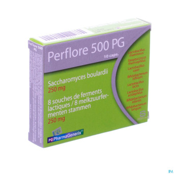 Perflore 500 pg pharmagenerix   caps  10