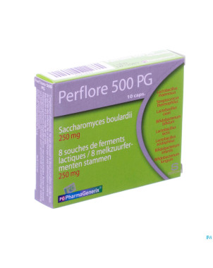 Perflore 500 pg pharmagenerix   caps  10