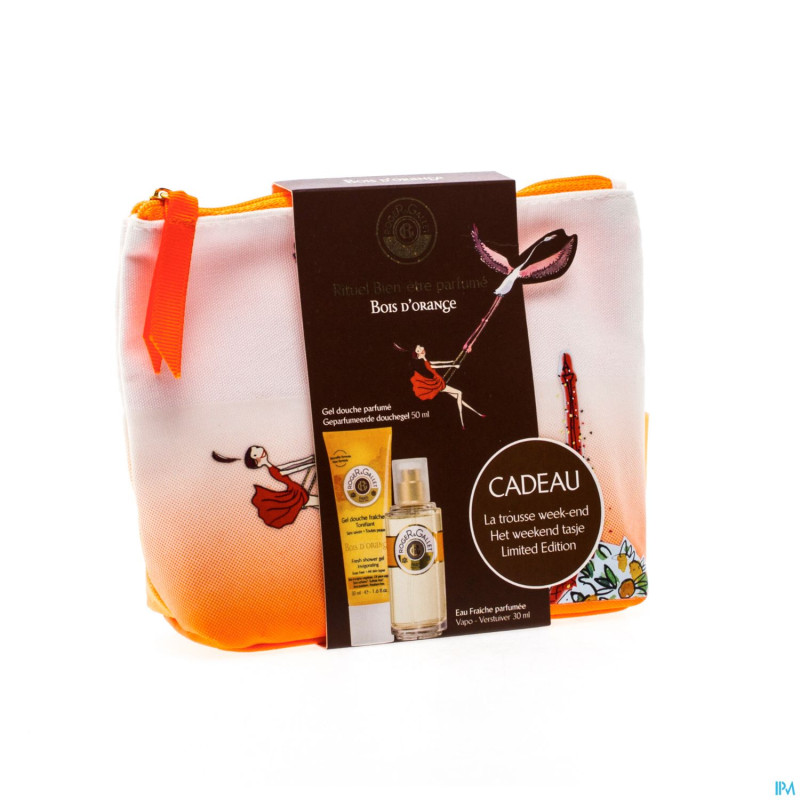 Roger&gallet coffret bois orange(vapo 30ml+gd50ml)