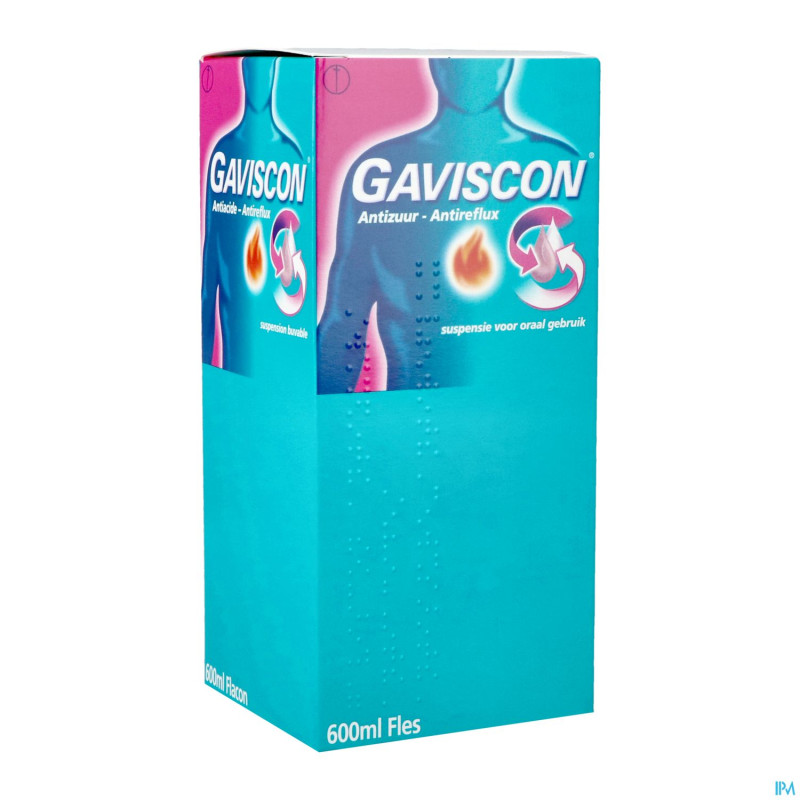 Gaviscon antiacide-antireflux susp buvable   600ml