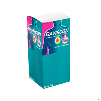 Gaviscon antiacide-antireflux susp buvable   600ml