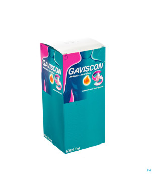 Gaviscon antiacide-antireflux susp buvable   600ml