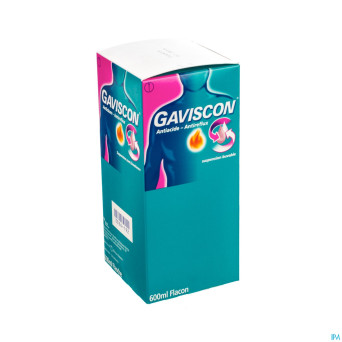 Gaviscon antiacide-antireflux susp buvable   600ml
