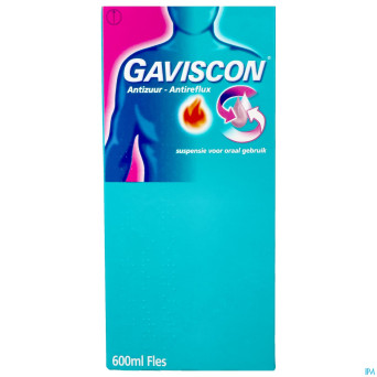 Gaviscon antiacide-antireflux susp buvable   600ml