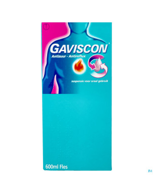 Gaviscon antiacide-antireflux susp buvable   600ml
