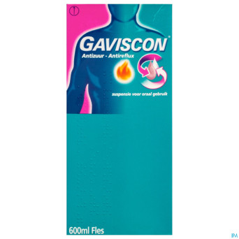 Gaviscon antiacide-antireflux susp buvable   600ml