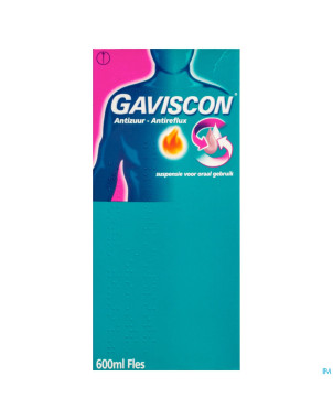 Gaviscon antiacide-antireflux susp buvable   600ml