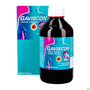 Gaviscon antiacide-antireflux susp buvable   600ml