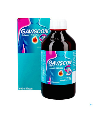 Gaviscon antiacide-antireflux susp buvable   600ml