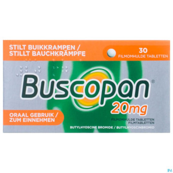 Buscopan 20 mg comp pell 30