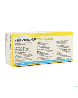 Refacto af  250ui pdr+solv sol inj ser prerempl. 1