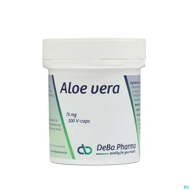 Aloe vera 200:1    v-caps 100x75mg    deba