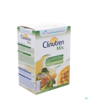 Clinutren mix veau-broccoli nf    sach 6x75g