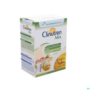Clinutren mix veau-broccoli nf    sach 6x75g