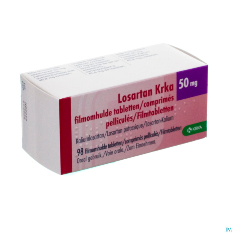 Losartan krka 50mg    comp pell 98
