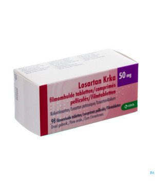 Losartan krka 50mg    comp pell 98