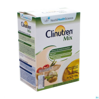 Clinutren mix dinde-legumes nf    sach 6x75g