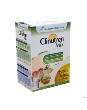 Clinutren mix dinde-legumes nf    sach 6x75g