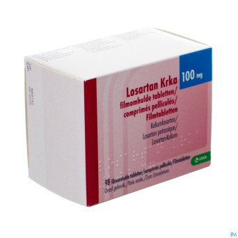 Losartan krka 100mg    comp pell 98