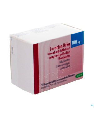 Losartan krka 100mg    comp pell 98