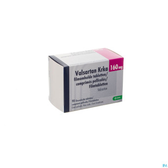 Valsartan krka 160mg   comp pell 98