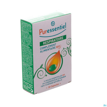 Puressentiel respiratoire bio caps 30