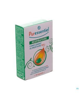 Puressentiel respiratoire bio caps 30