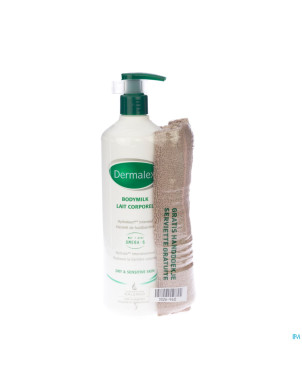 Dermalex bodymilk 500ml + essuie main