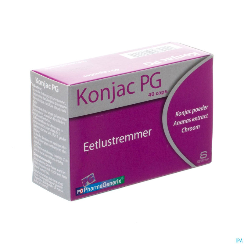 Konjac pg pharmagenerix    caps  40