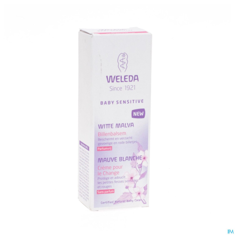 Weleda bb derma mauve blanche baume change 50ml