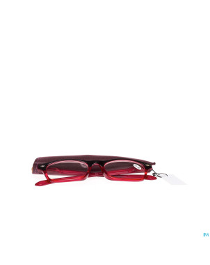 Pharmaglasses lunettes lecture diop.+3.50 red