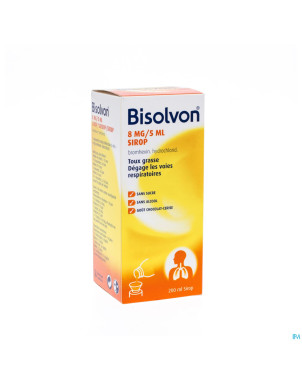 Bisolvon sir 1 x 200 ml  8mg/5ml