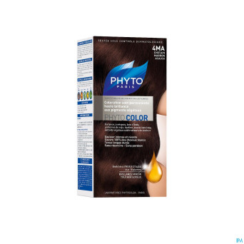 Phytocolor 4ma chatain marron acajou