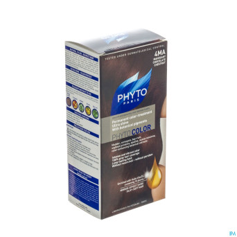 Phytocolor 4ma chatain marron acajou