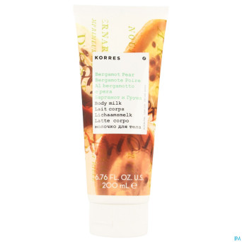 Korres kb lait corporrel bergamote-poire    200ml
