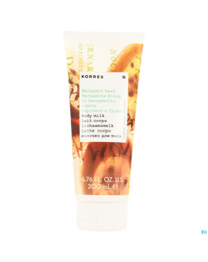 Korres kb lait corporrel bergamote-poire    200ml