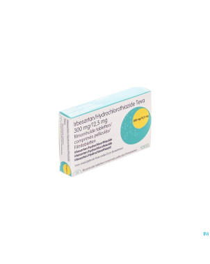 Irbesartan hct teva 300 mg/12,5 mg comp pell 28