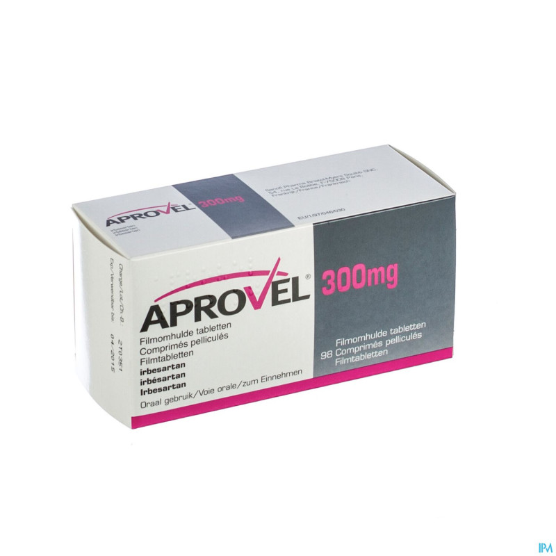 Aprovel pi pharma 300 mg comp pell 98  pip