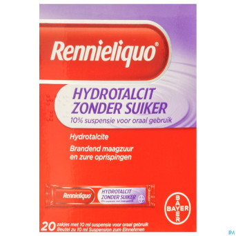 Rennieliquo 10 % susp or sach 20 x 10 ml