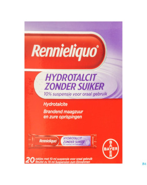 Rennieliquo 10 % susp or sach 20 x 10 ml