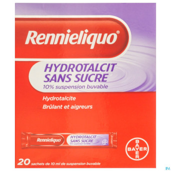 Rennieliquo 10 % susp or sach 20 x 10 ml