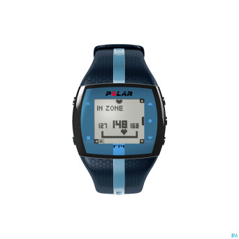 Polar ft4m blue/blue cardiofrequencemetre