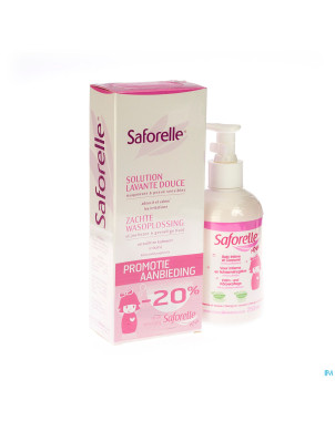 Saforelle soin lavant doux 250ml+safor.miss 250ml