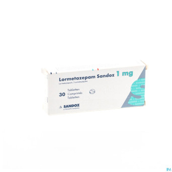 Lormetazepam sandoz comp 30 x 1 mg