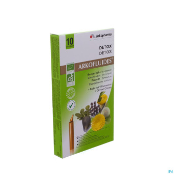 Arkofluide detox bio unicadoses 10