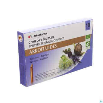 Arkofluide digestion bio unicadoses 10