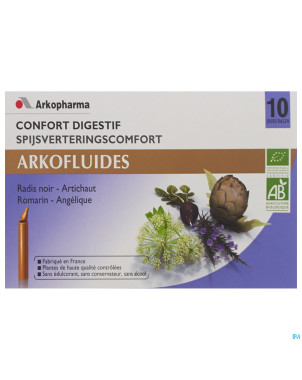 Arkofluide digestion bio unicadoses 10